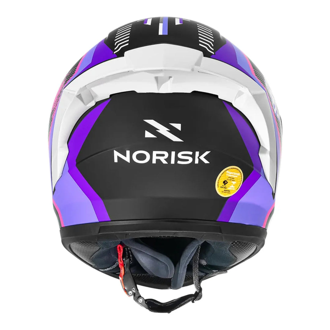 NORISK CAPACETE FLOW VIZION PURPLE ROXO