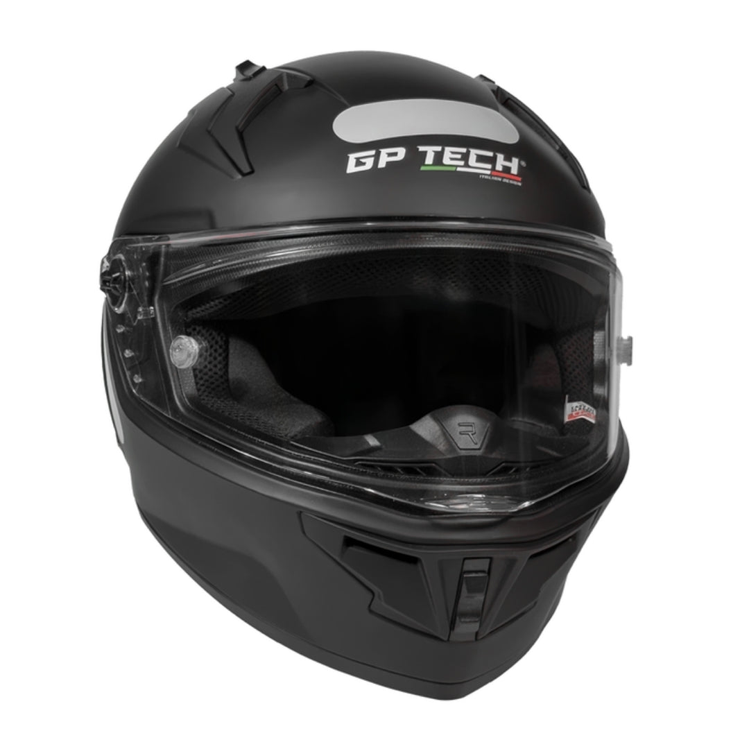 CAPACETE GP TECH PILOT MONO FOSCO PRETO