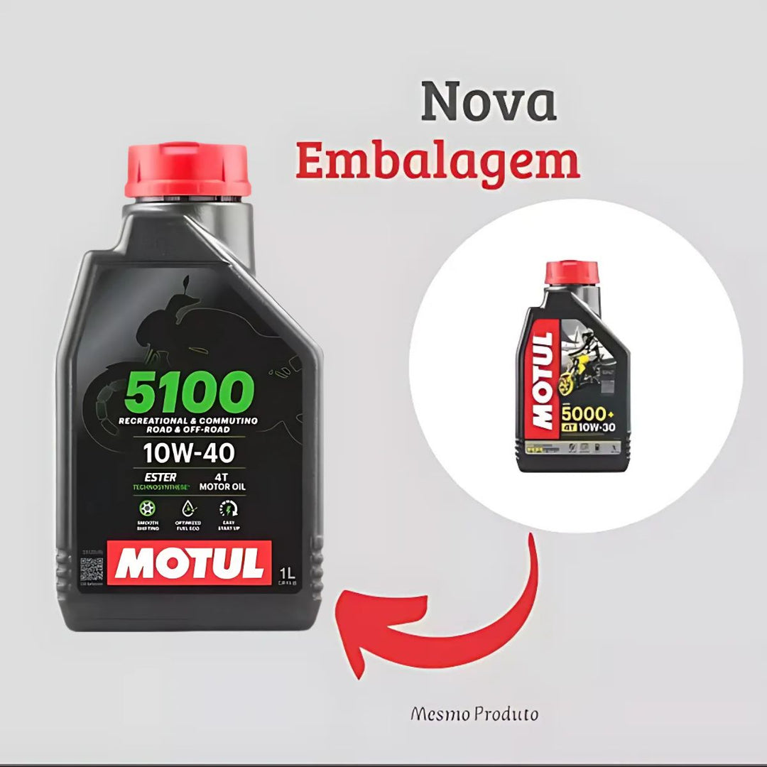 OLEO DE MOTOR MOTUL 4 TEMPOS 10W40 5100 534