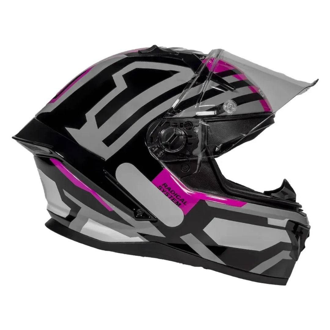CAPACETE FEMININO GP TECH PILOT BLADE ROSA