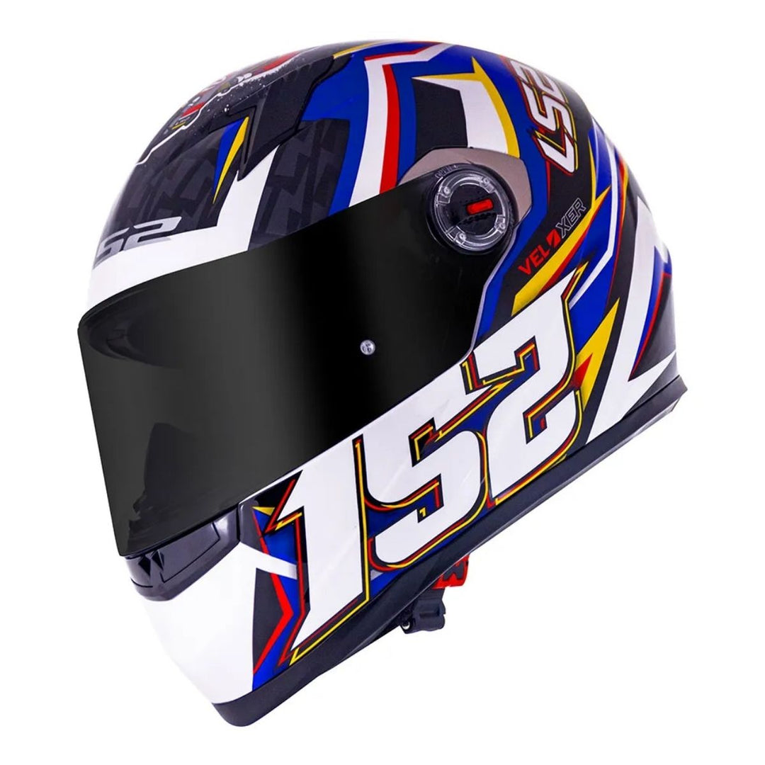 CAPACETE LS2 CLASSIC FF358 VELOXER BRANCO