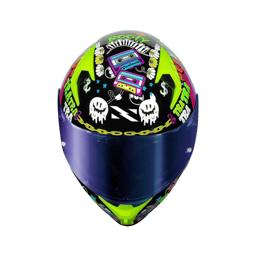 CAPACETE NORISK CAPACETE FLOW TRAP BLACK