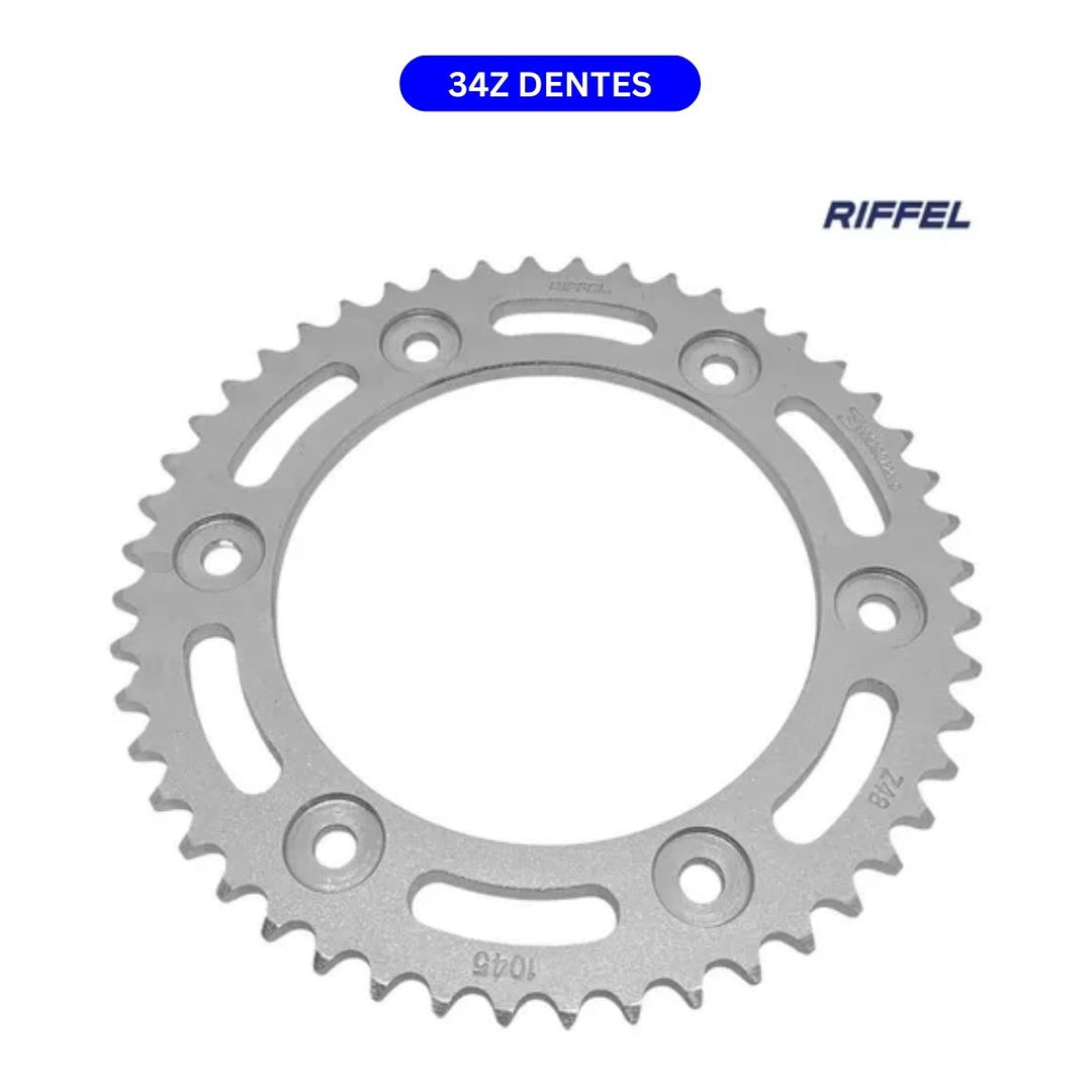 KIT RELAÇÃO TRANSMISSÃO RIFFEL 91181 POP 110i 91181