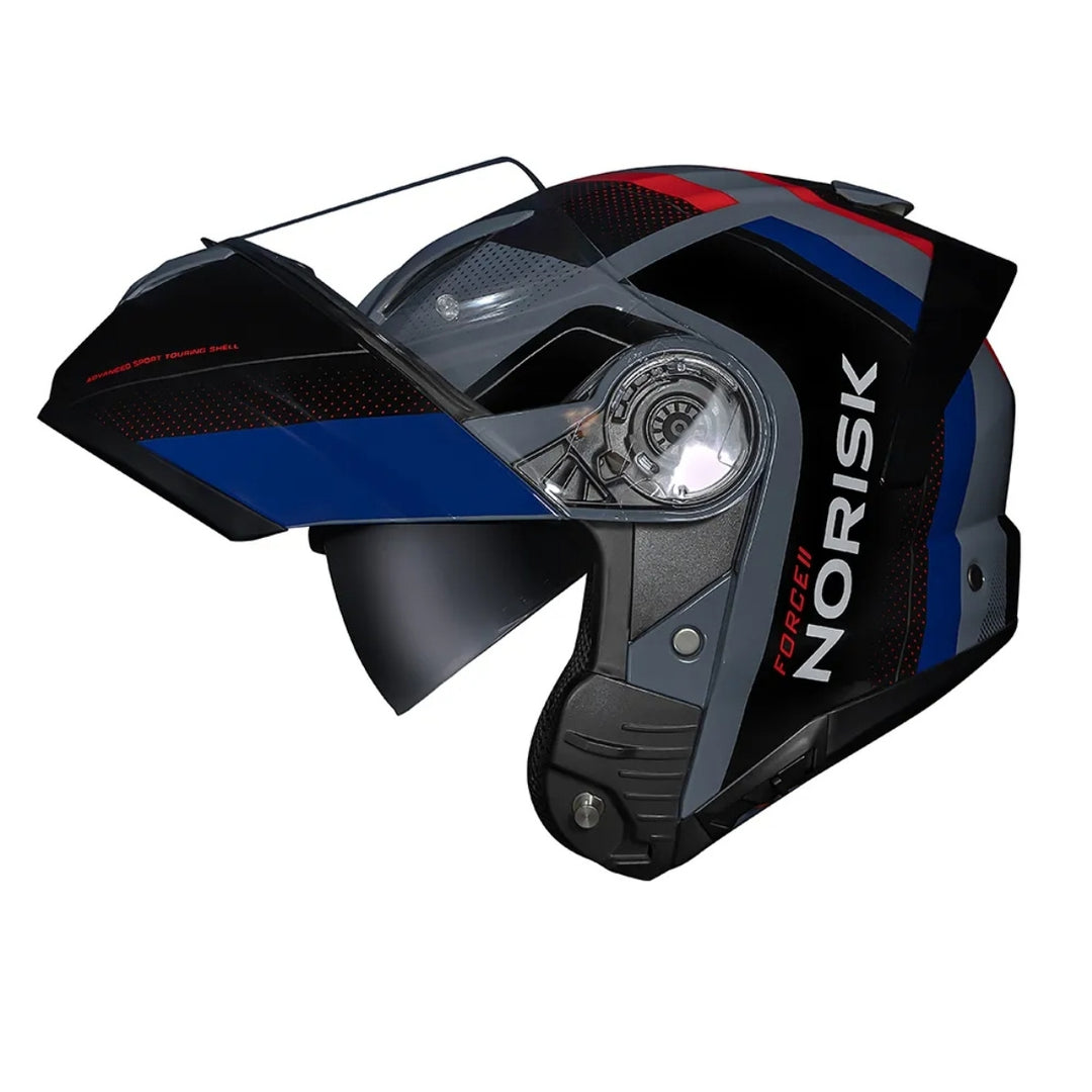 CAPACETE NORISK FORCE II KORE PRETO/AZUL
