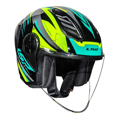 CAPACETE LS2 ABERTO OF616 AIRFLOW II DRAZE