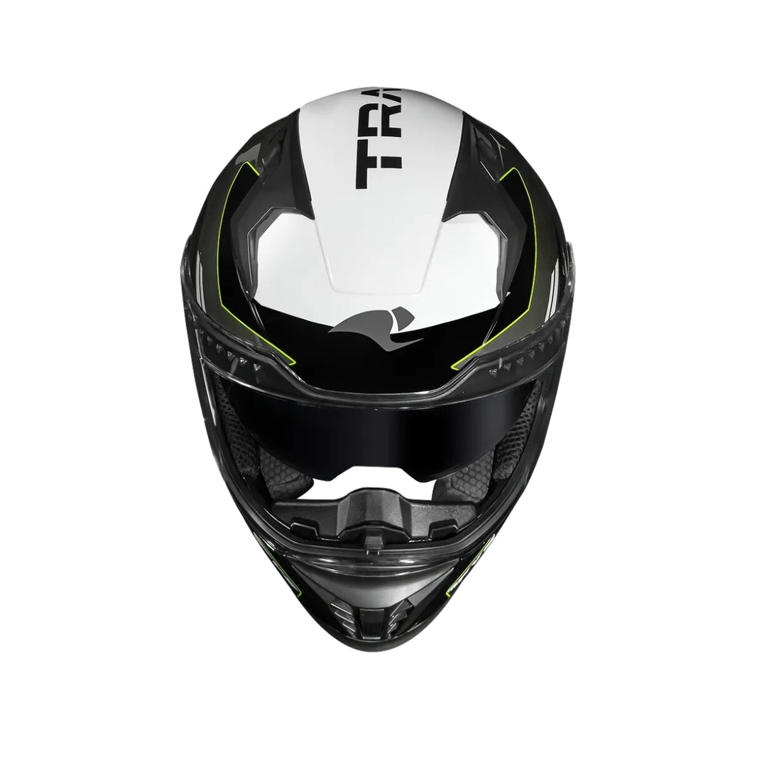 CAPACETE RACE TECH VOLT TRACK MATTE TITANIUM/BLACK