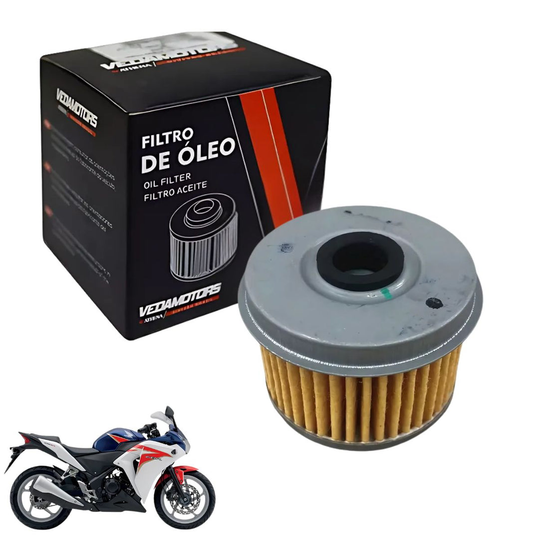 FILTRO DE OLEO CBR 250R 12 - CRF 250L 13 VEDAMOTORS FVC048