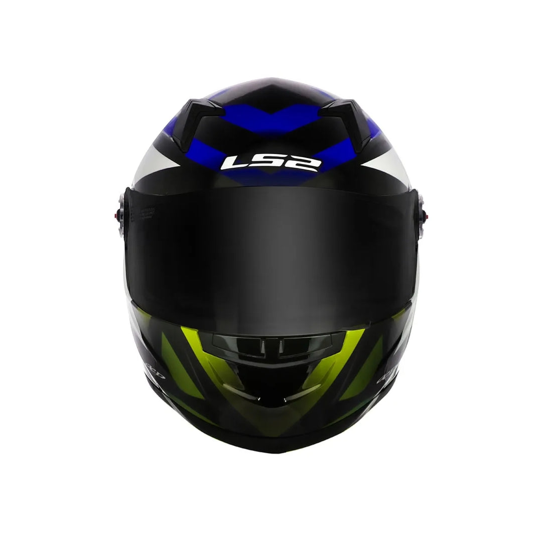 CAPACETE LS2 AIRFLOW STARWAR AZULAMARELO BLUEHV YELLOW