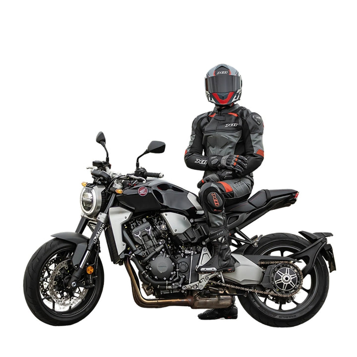 MACACAO X11 MOTOCICLISTA SPEED 2 PECAS MASCULINO COURO  PISTA