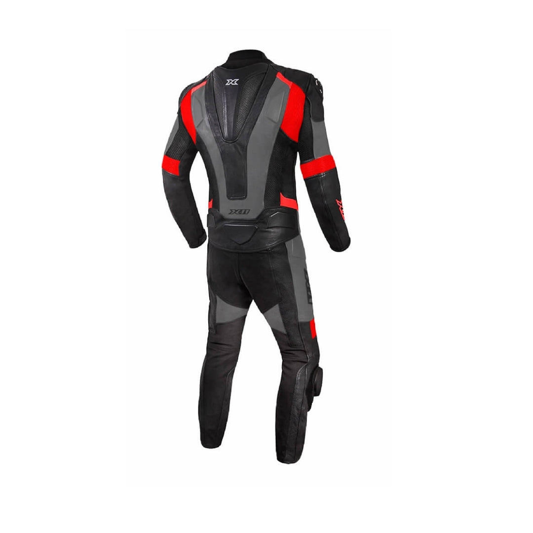 MACACAO X11 MOTOCICLISTA SPEED 2 PECAS CINZA/VERMELHO