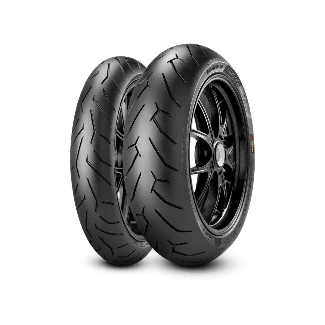 PNEU DIANTEIRO 120/70-17 DIABLO ROSSO II PIRELLI S/ CAMARA