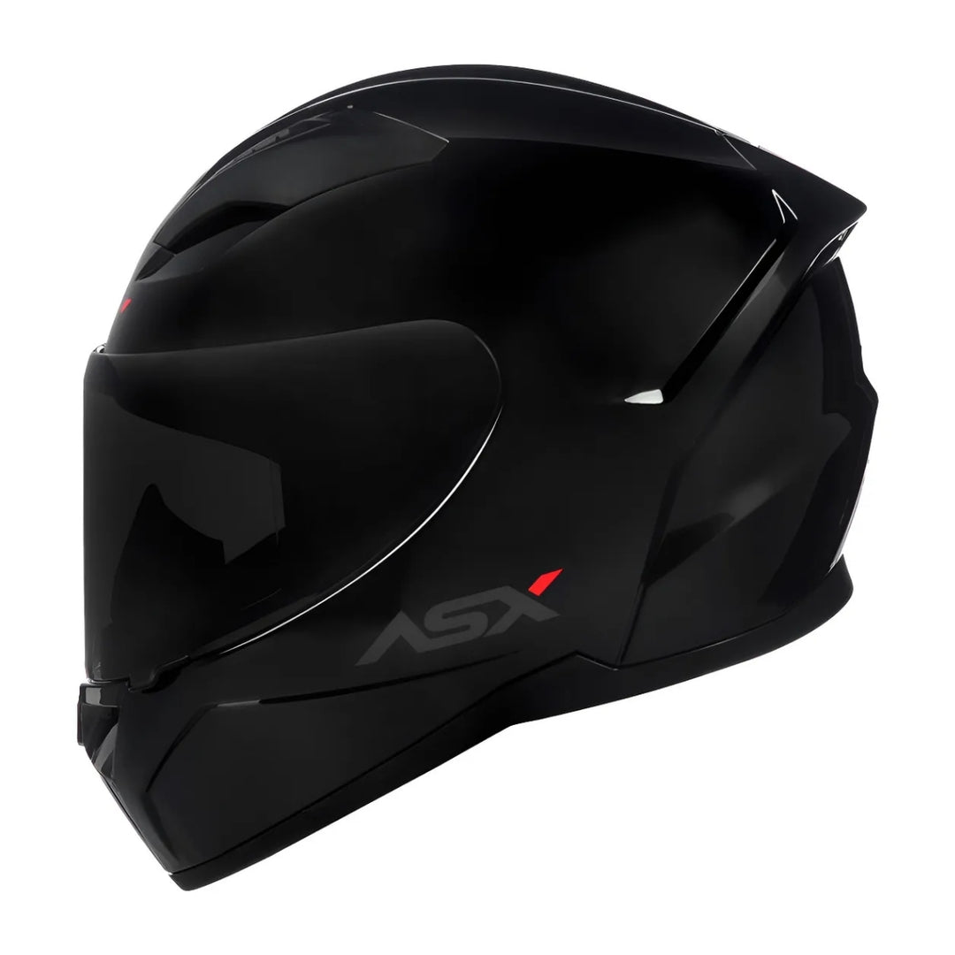 CAPACETE PRETO ASX CITY SOLID BRILHO GRAFITE