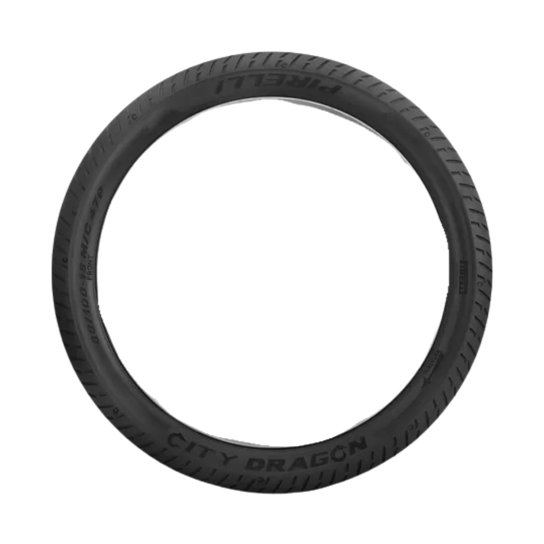 PNEU DIANTEIRO PIRELLI CITY DRAGON S /CÂMARA 80/100-18 P 47