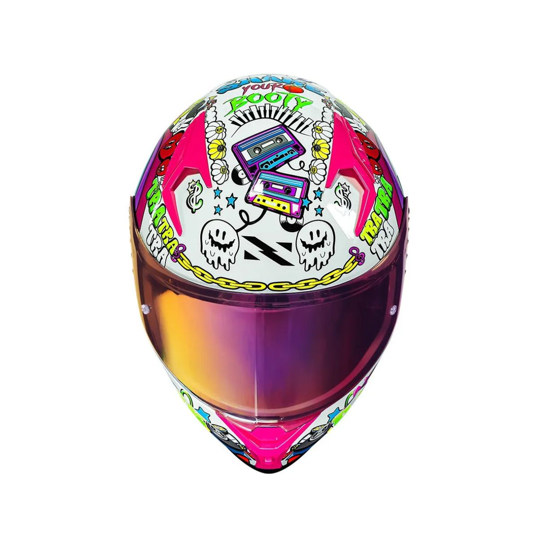 NORISK CAPACETE FLOW TRAP WHITE