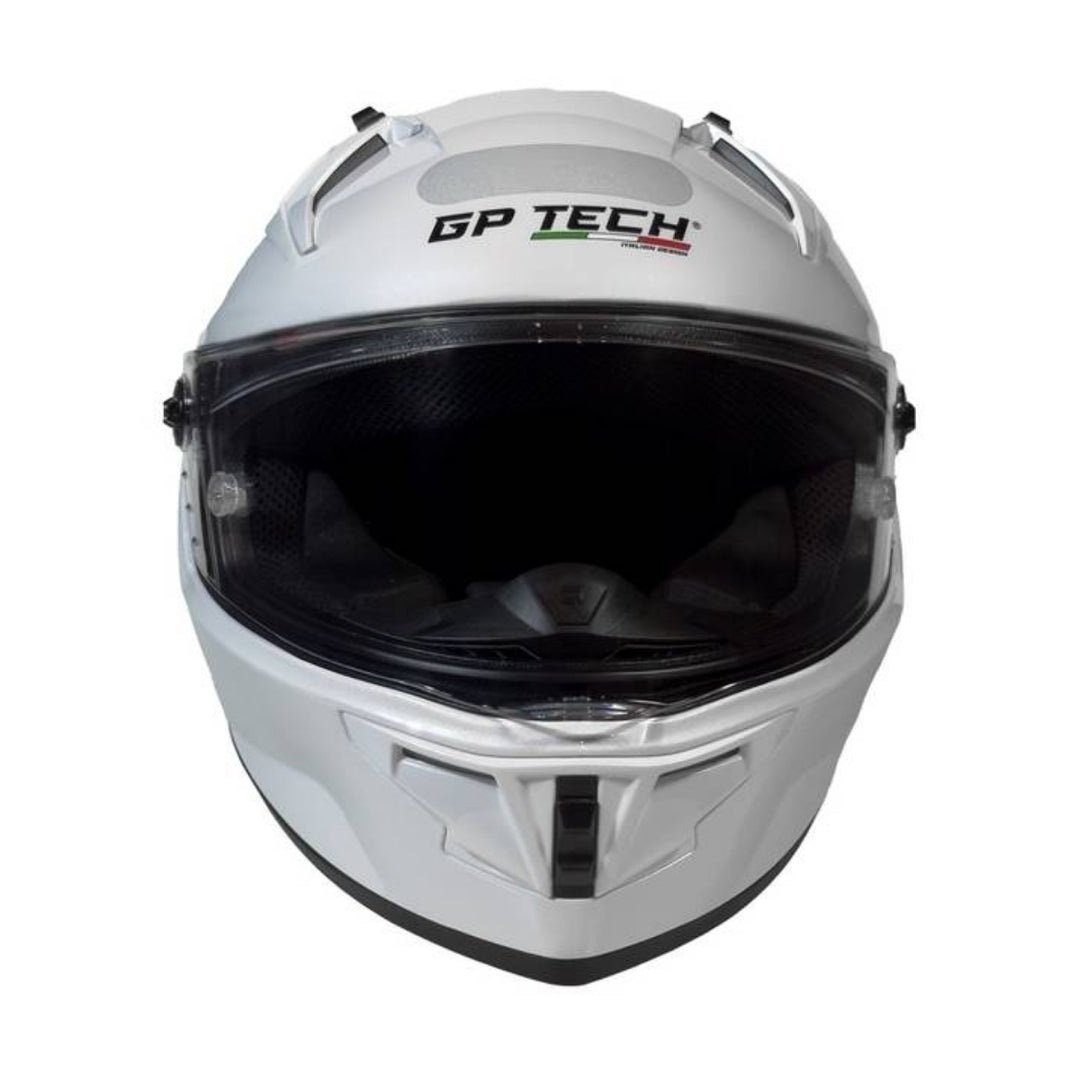 CAPACETE GP TECH PILOT MONO BRANCO