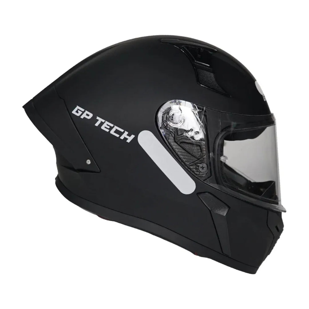 CAPACETE GP TECH SENSE MONO FOSCO PRETO