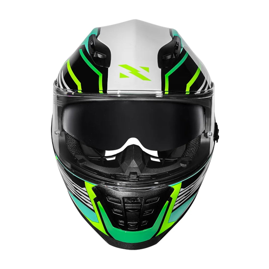 CAPACETE FECHADO NORISK FF302 SOUL II FACTOR PRETO/AMARELO
