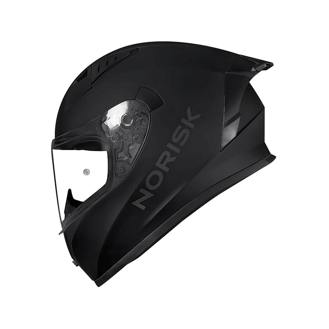 NORISK CAPACETE FLOW MONOCOLOR MATTE BLACK