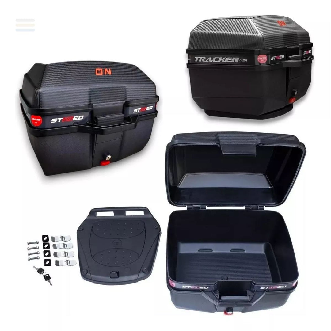 BAULETO 35L TRACKER PRETO STONED 62101