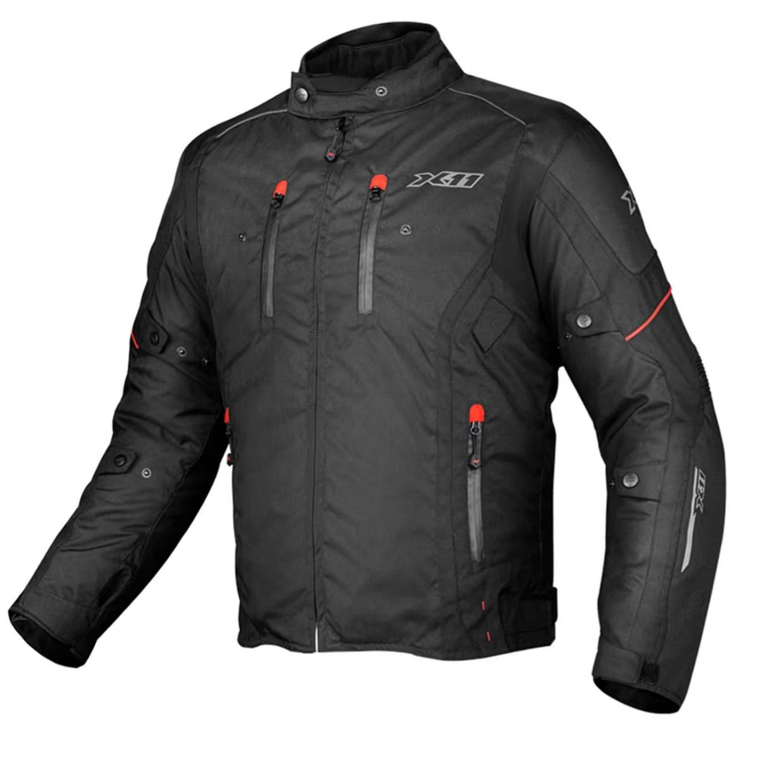 JAQUETA X11 IRON 3 MASCULINA IMPERMEAVEL REFORÇADA MOTOCICLI