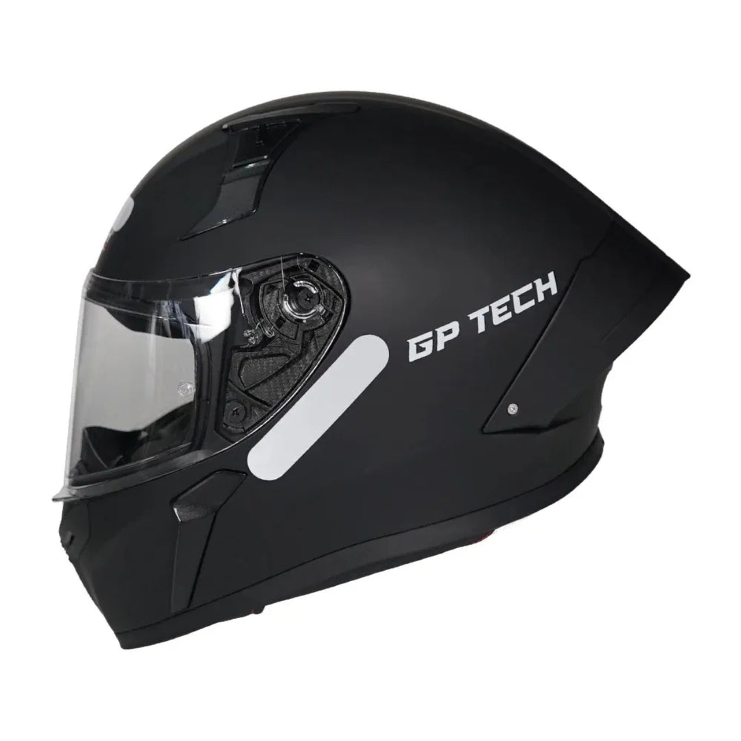 CAPACETE GP TECH SENSE MONO FOSCO PRETO