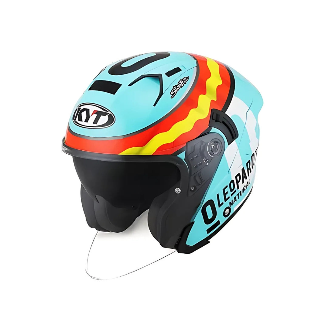 CAPACETE KYT NFJ JAUME MASIA LEOPARD REPLICA