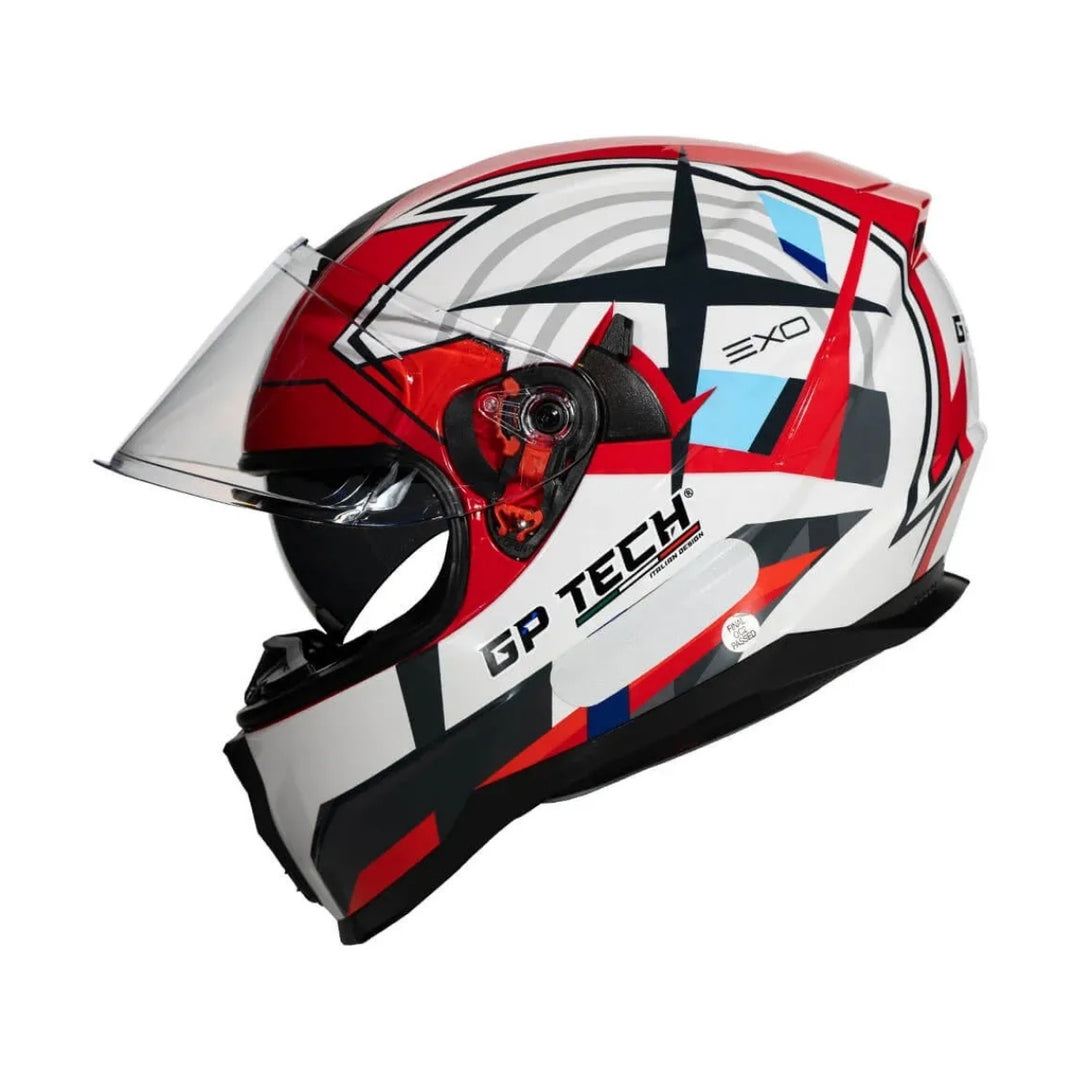 CAPACETE GP TECH ULTRA SV EXO VERMELHO
