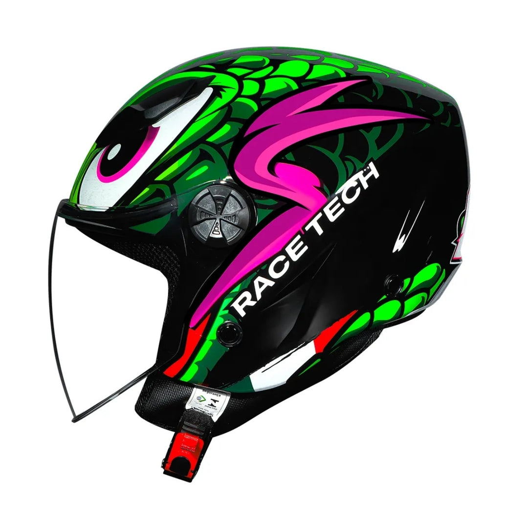 CAPACETE RACE TECH PLAY SNAKE