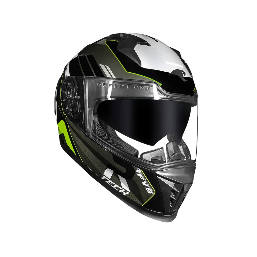 CAPACETE RACE TECH VOLT TRACK MATTE TITANIUM/BLACK