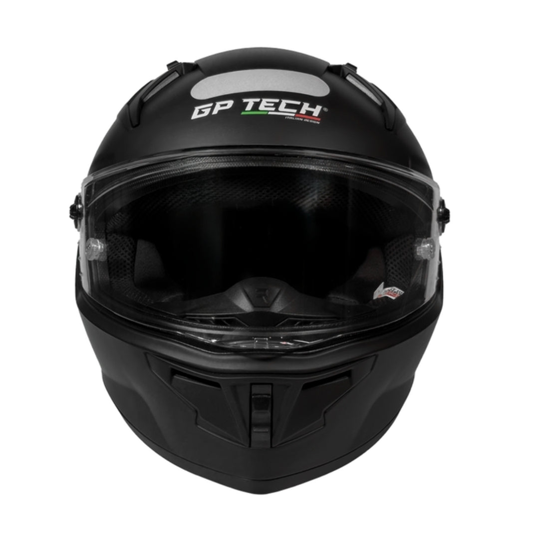 CAPACETE GP TECH PILOT MONO FOSCO PRETO