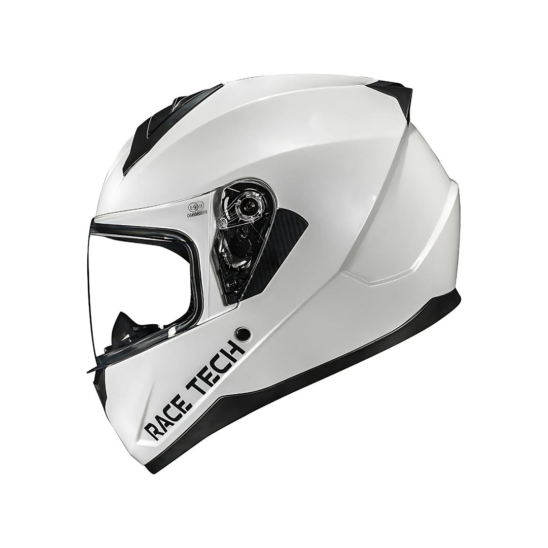 RACE TECH CAPACETE SECTOR MONOCOLOR WHITE