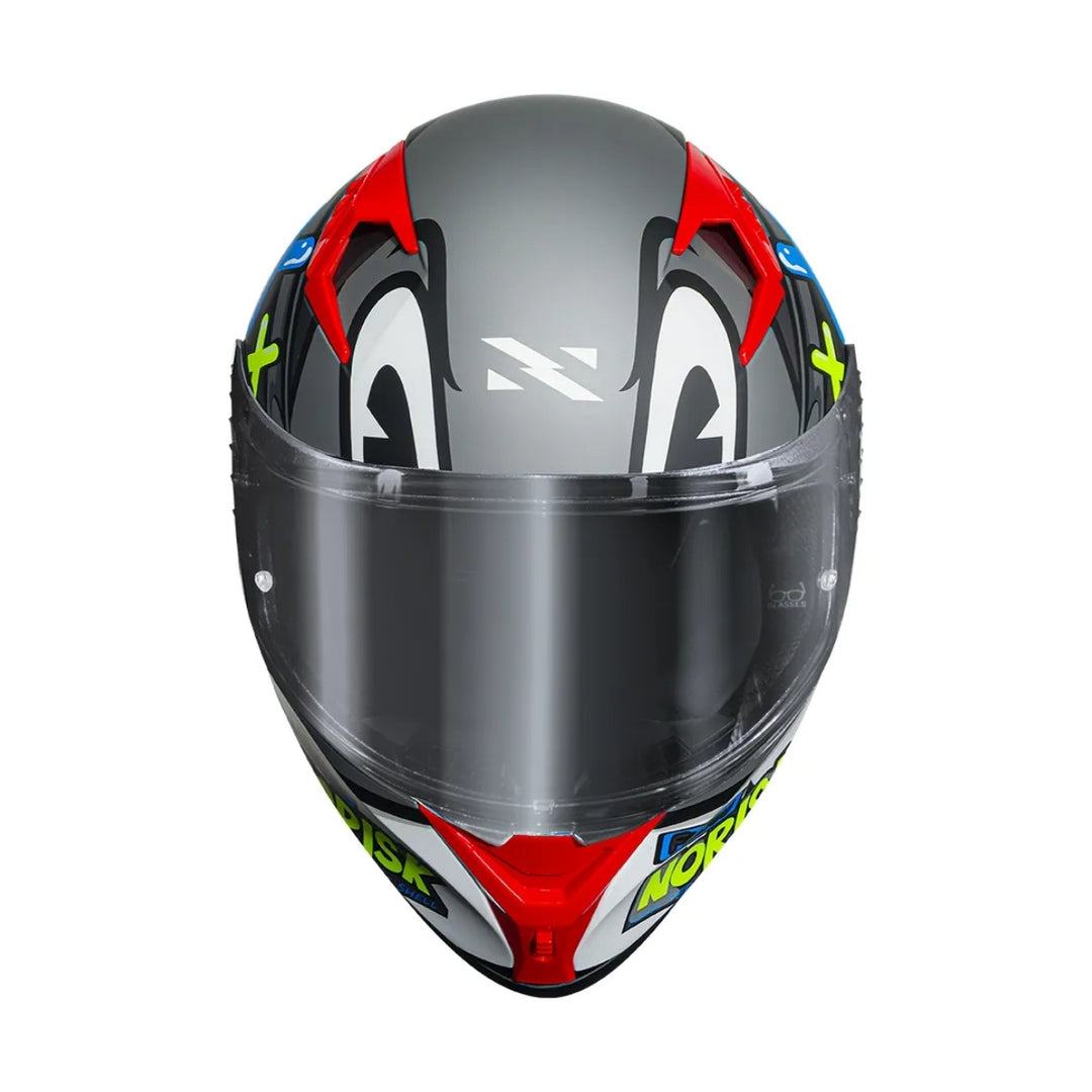 CAPACETE FECHADO NORISK FLOW KOB SILVER