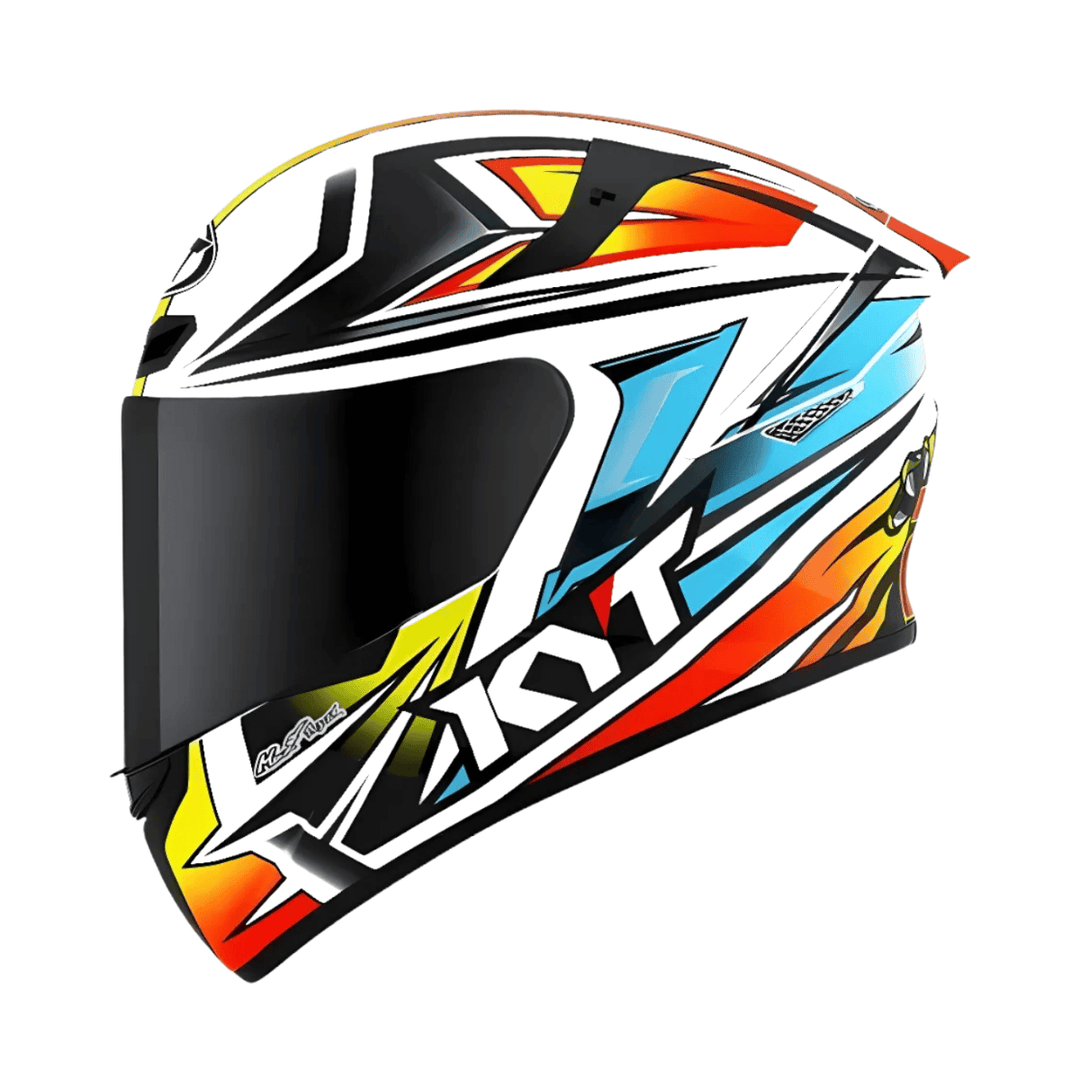 CAPACETE KYT TT COURSE RADIANCE EUROPE DRAGON