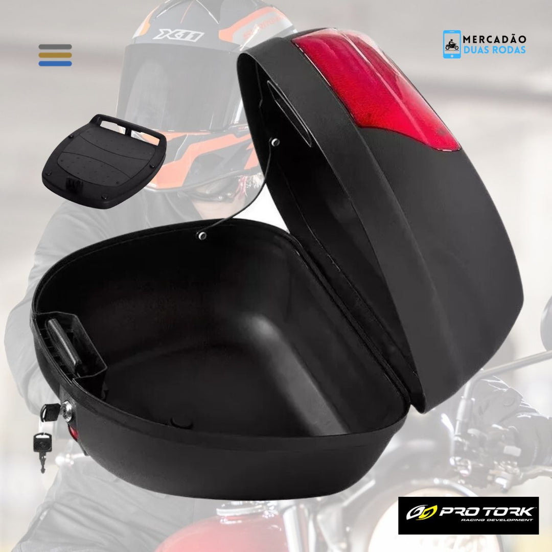 BAU BAULETO UNIVERSAL PARA MOTO 28 LITROS SMART BOX PRO TORK