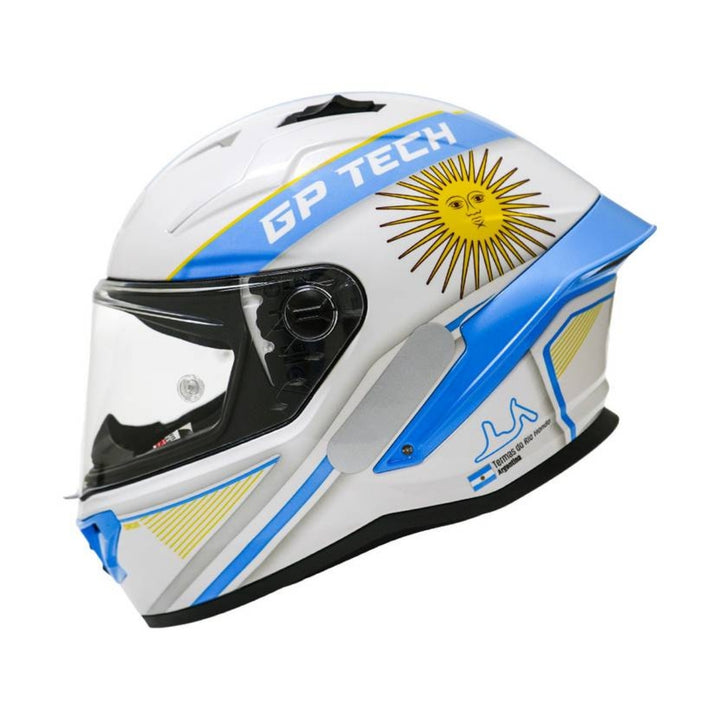 CAPACETE GP TECH PILOT GP ARGENTINA BRANCOAZUL
