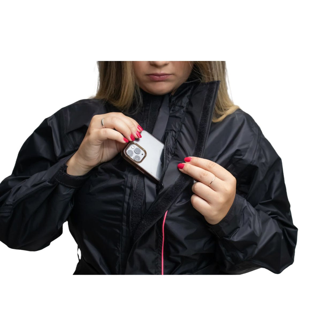 CONJUNTO CAPA DE CHUVA PIONEIRA STORM NYLON FEMININO MULHER