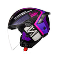 NEO VIZION MATTE PRETO ROXO BLACK PURPLE