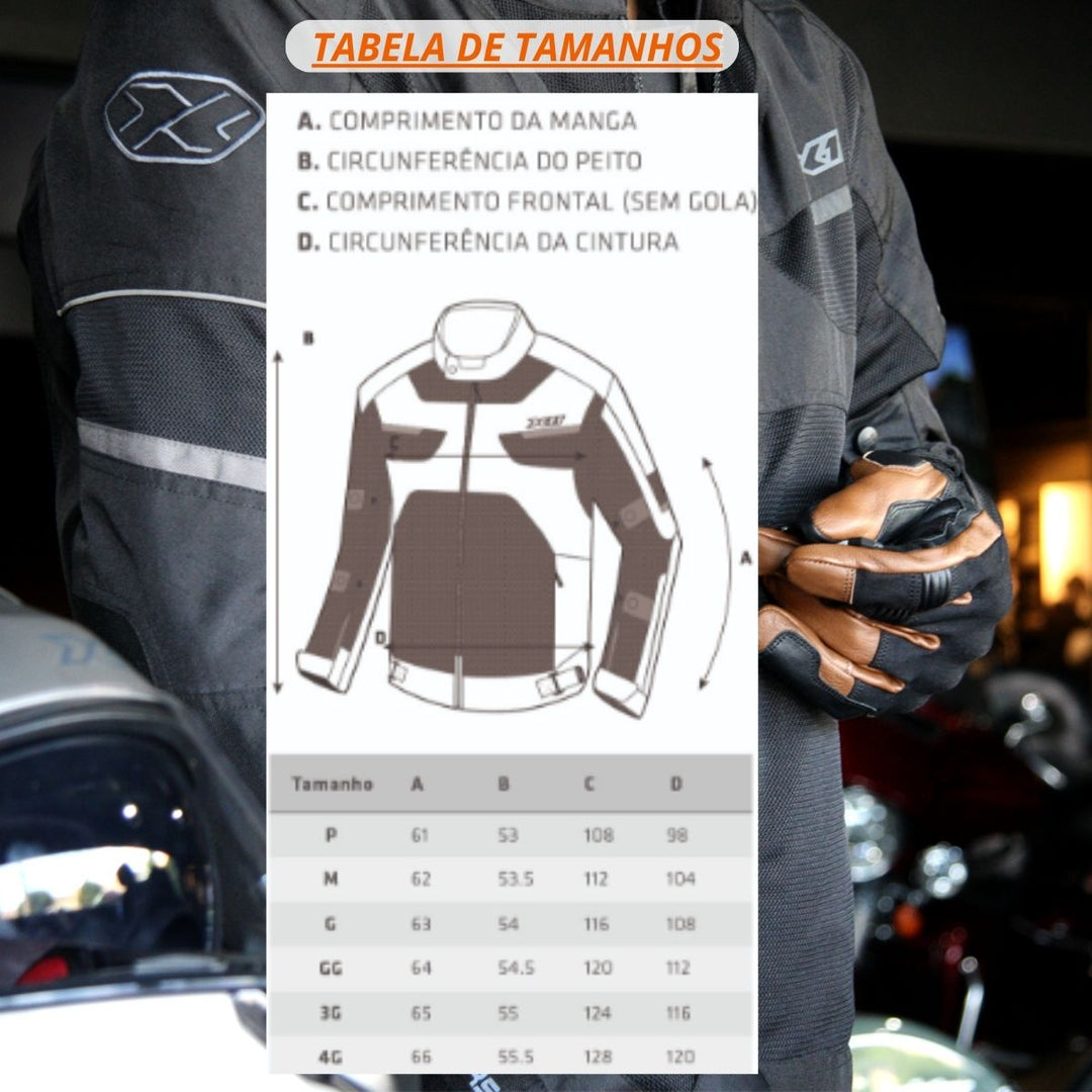 JAQUETA X11 BREEZE 2 MASCULINA FORRAÇÃO IMPERMEAVEL REMOVIVE