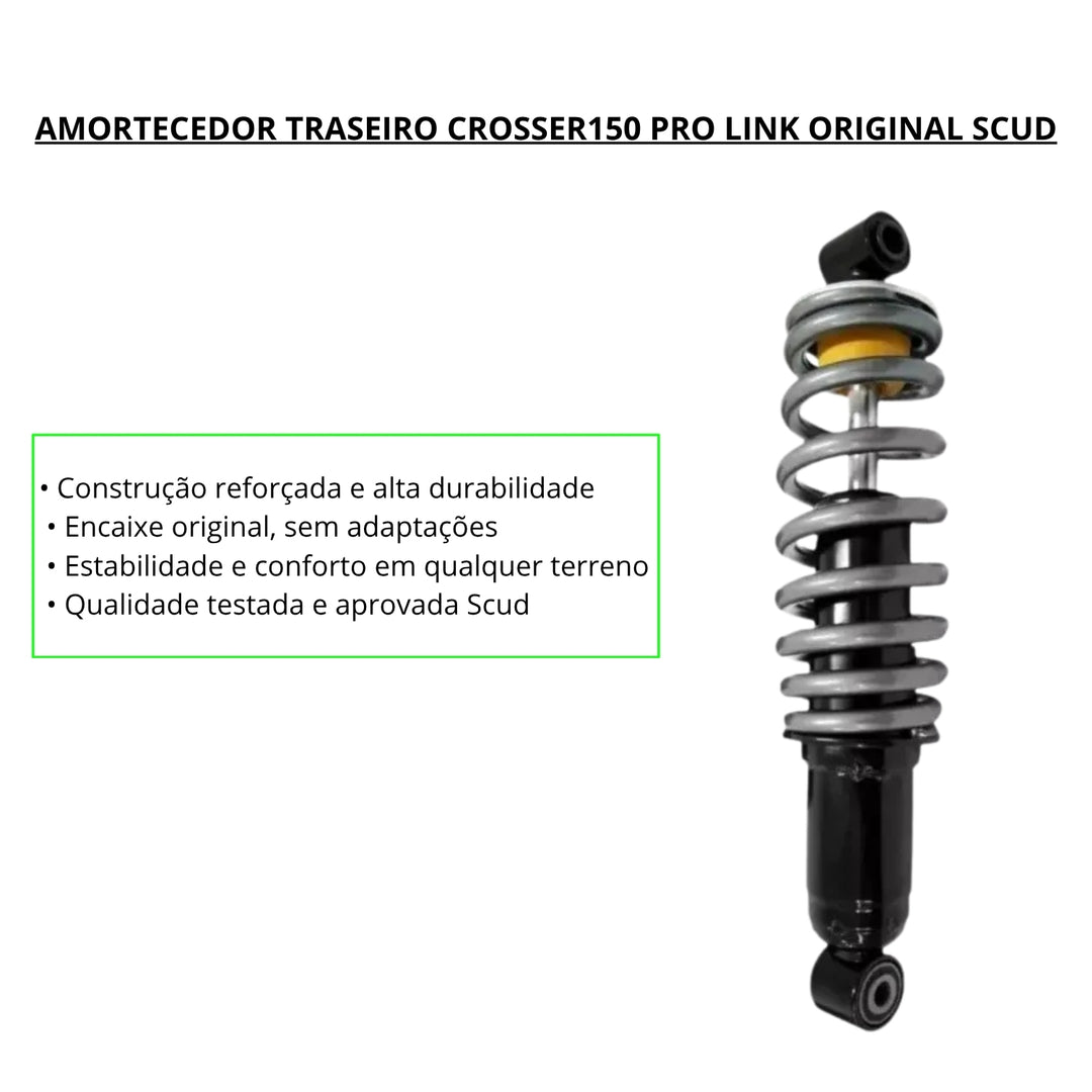 AMORTECEDOR  SCUD TRASEIRO LANDER 2006-19 PRO LINK