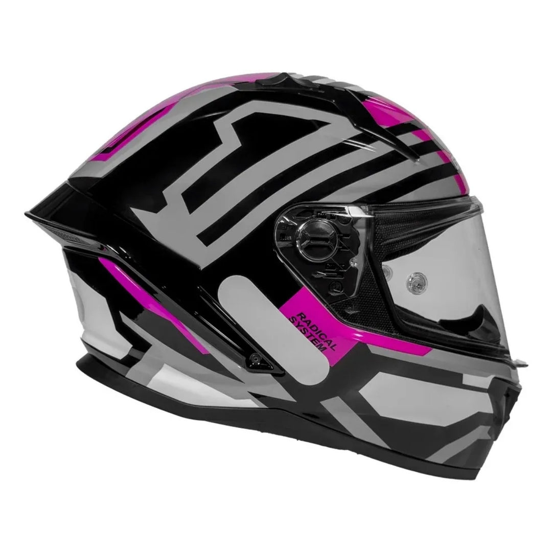 CAPACETE FEMININO GP TECH PILOT BLADE ROSA