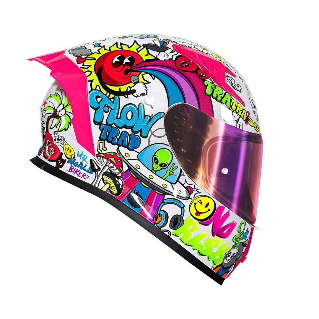 NORISK CAPACETE FLOW TRAP WHITE