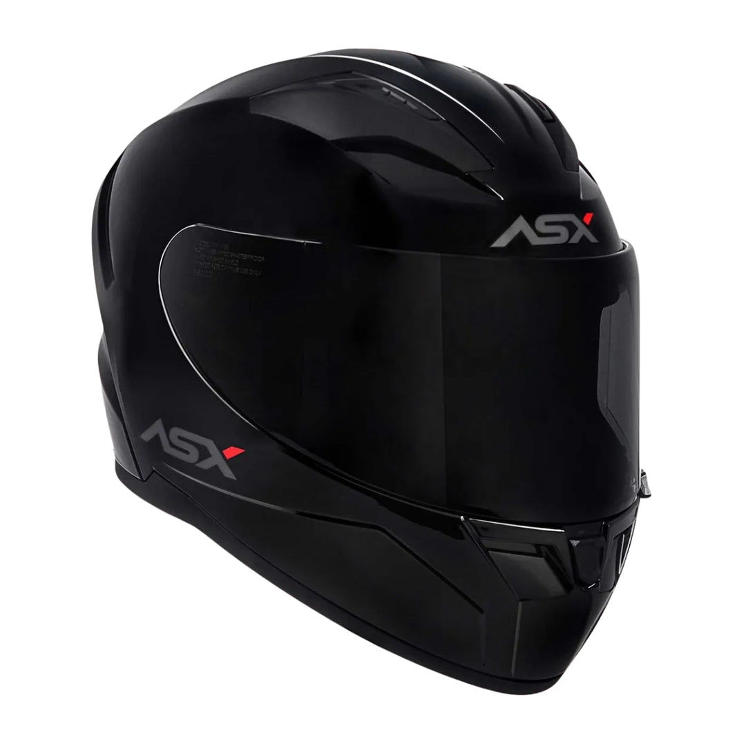 CAPACETE PRETO ASX CITY SOLID BRILHO GRAFITE