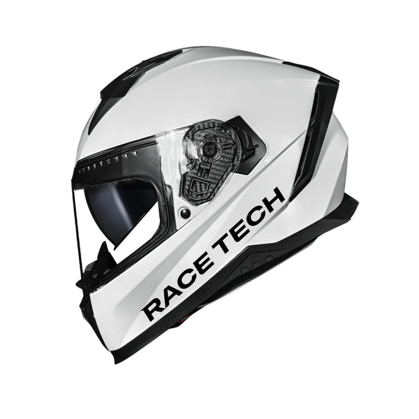 CAPACETE RACE TECH VOLT MONOCOLOR WHITE