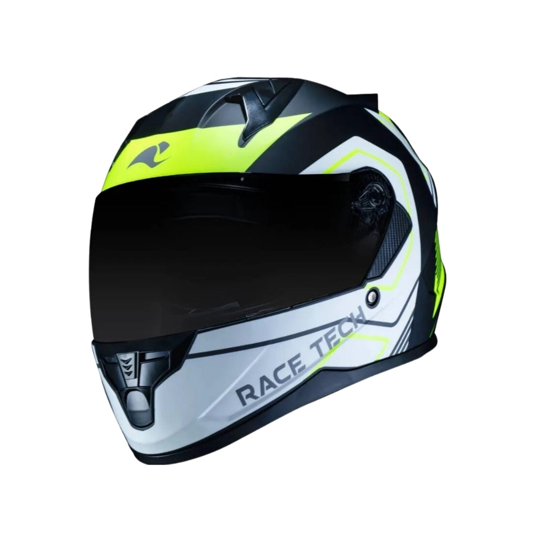 CAPACETE RACE TECH SECTOR EXILIO MATTE BLK/YELLOW