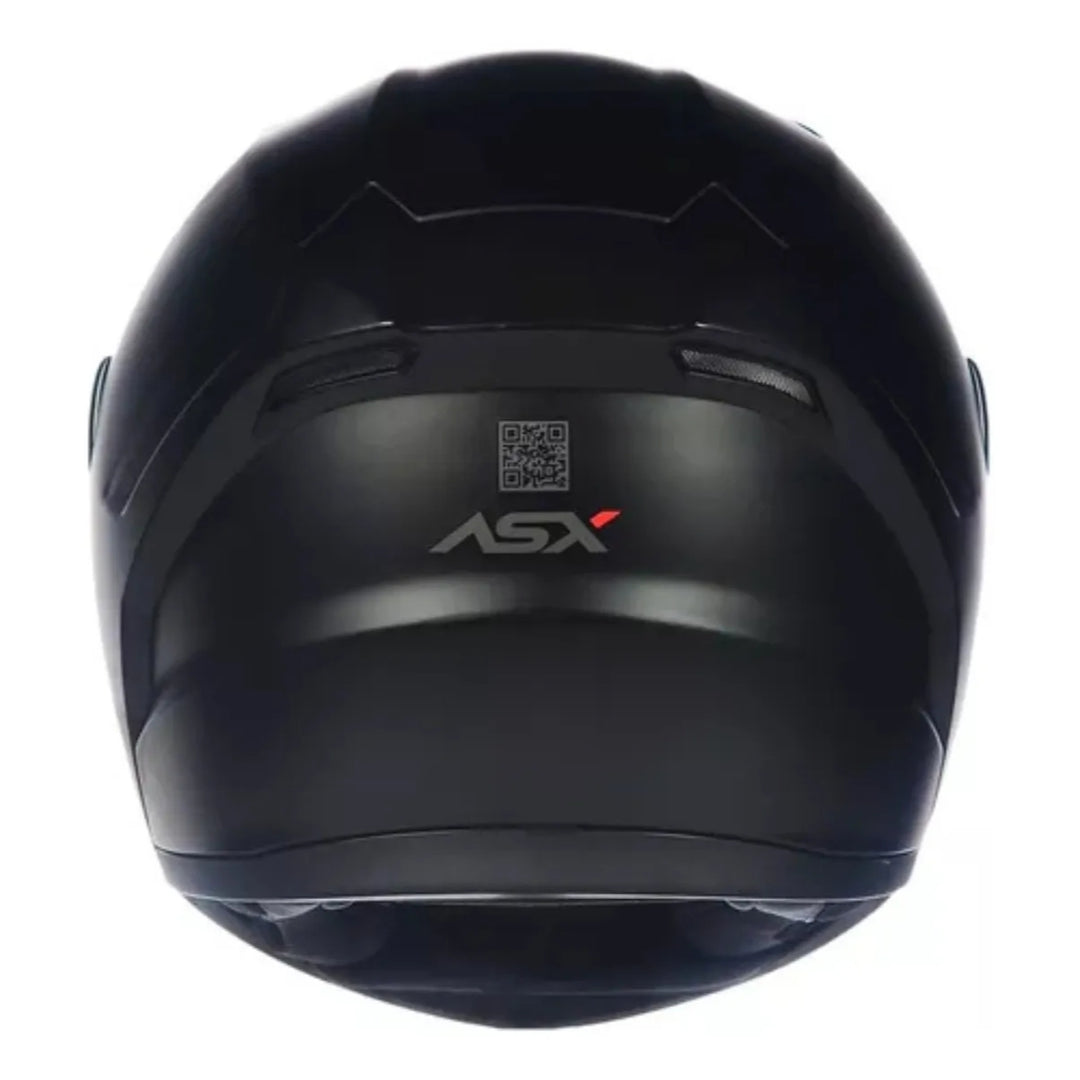 CAPACETE ASX CITY SOLID PRETO FOSCO GRAFITE