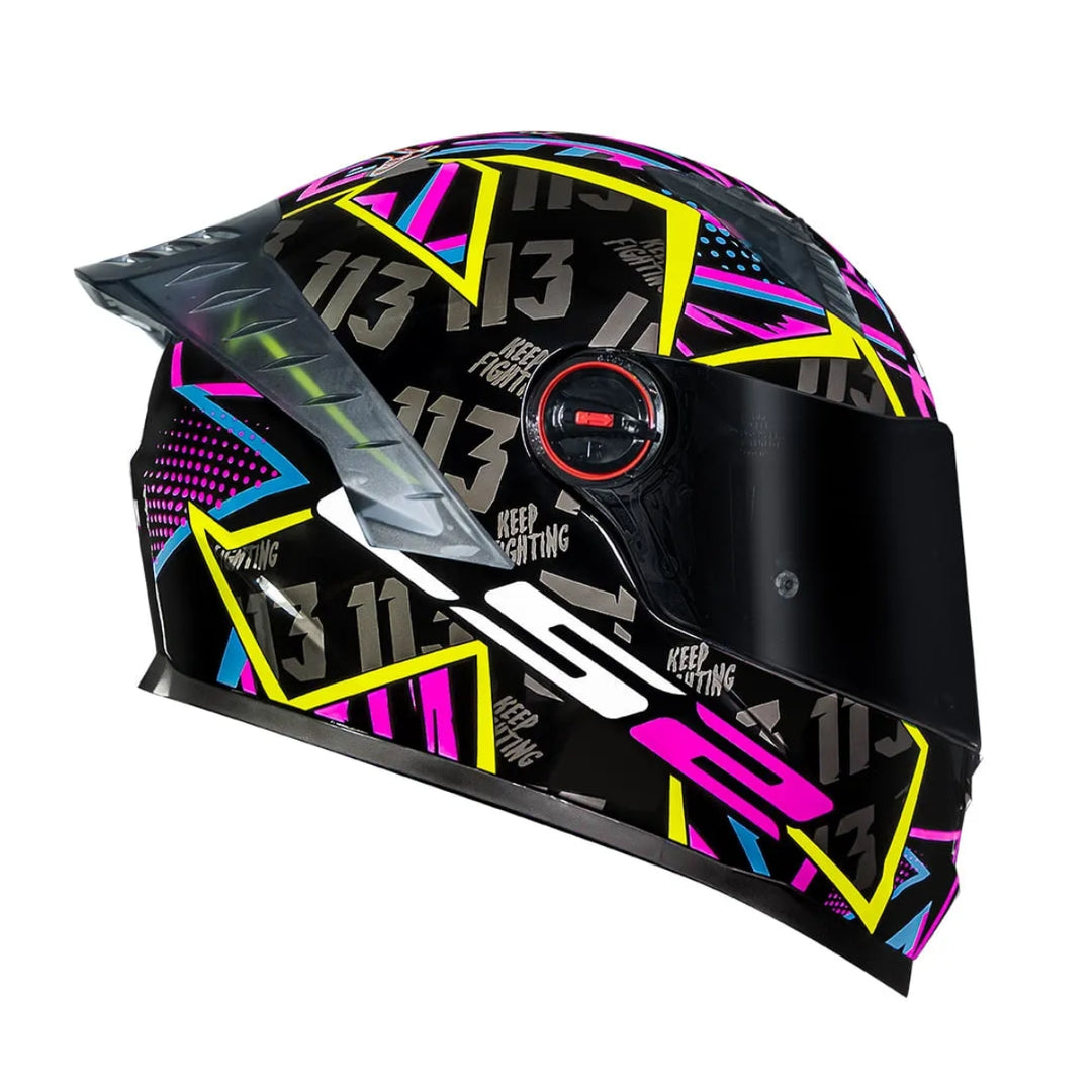 CAPACETE LS2 FF358 CLASSIC PRO RAFAEL PASCHOALIN REPLICA