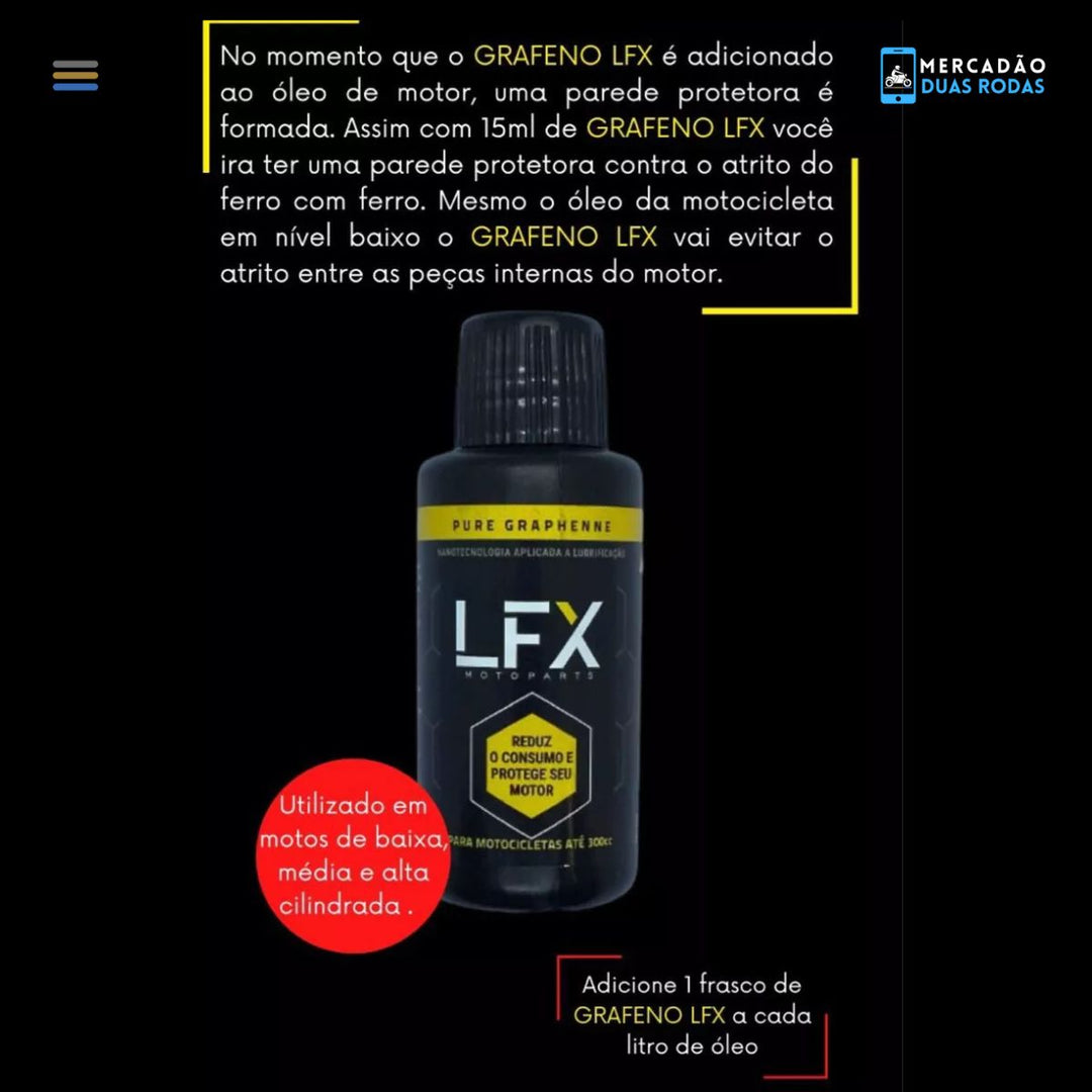 CONDICIONADOR DE METAIS GRAFENO NANOTECH ADITIVO OLEO MILITE