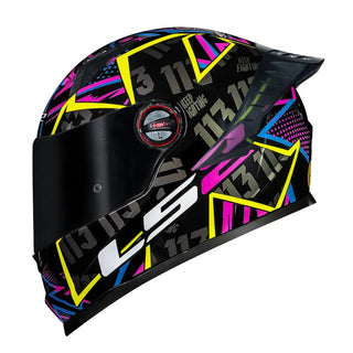 CAPACETE LS2 FF358 CLASSIC PRO RAFAEL PASCHOALIN REPLICA