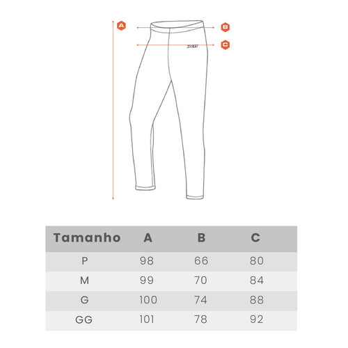CALCA X11 CLIMATE 1 PRETO LEVE FLEXIVEL AREJADO SEGUNDA PELE