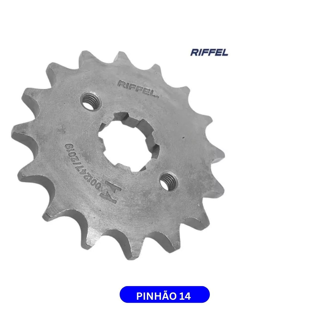 KIT RELAÇÃO TRANSMISSÃO RIFFEL 91181 POP 110i 91181